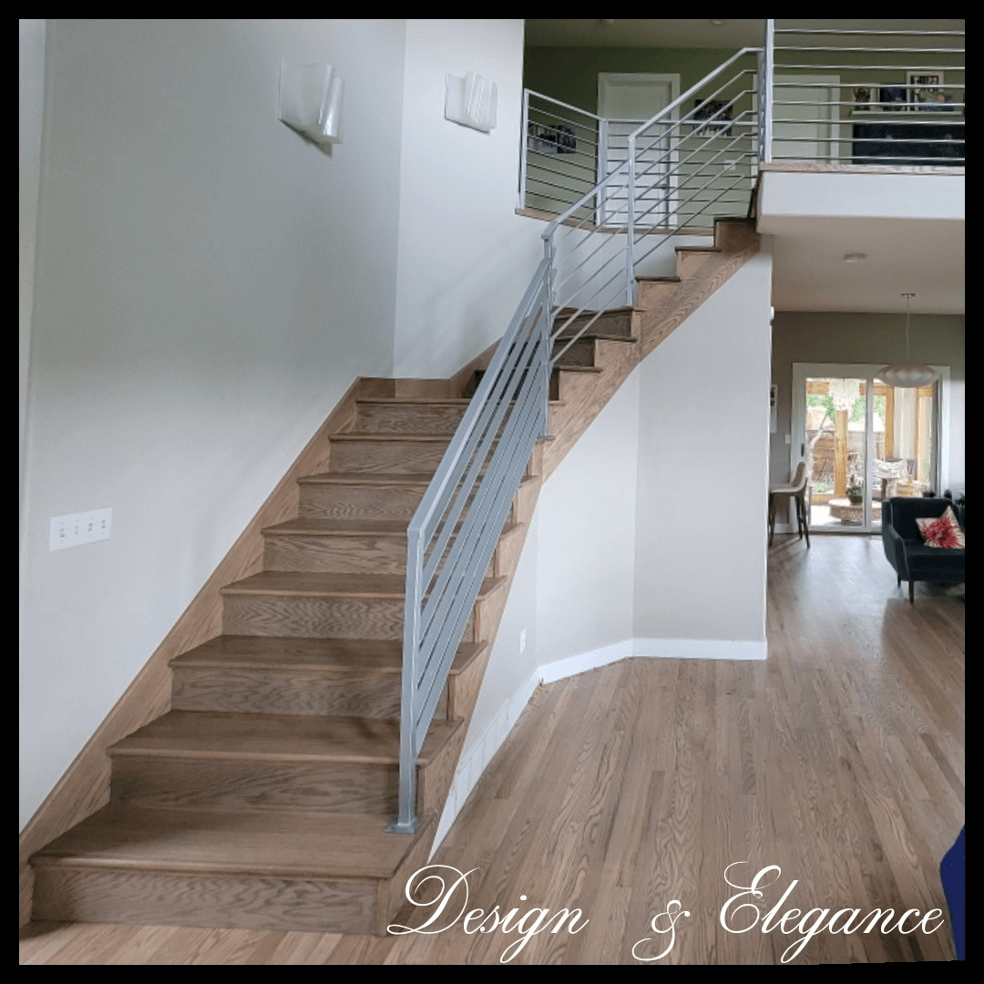 luxury vinyl Staircase Cheyenne